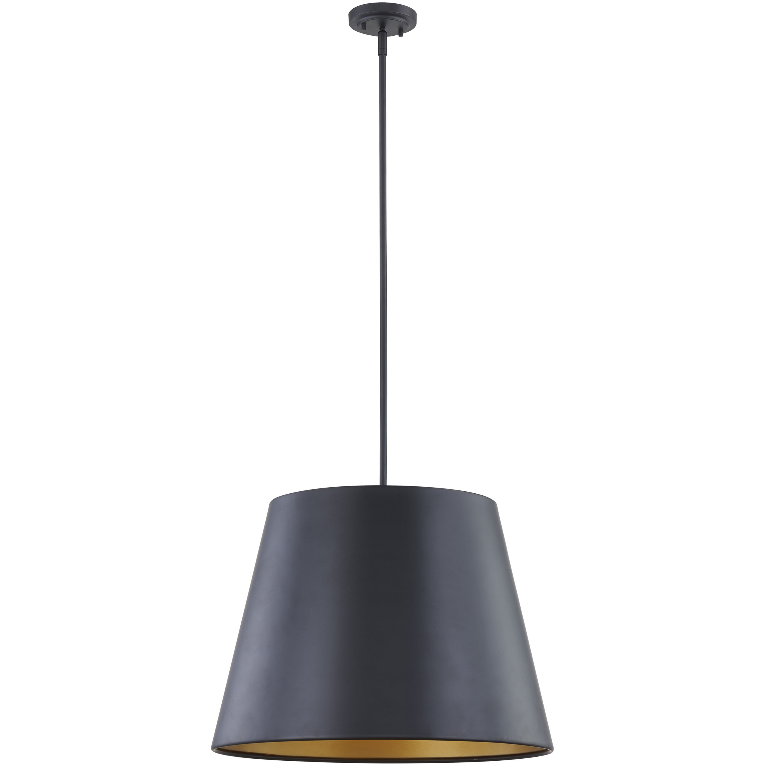 Allson 4 Light 22 inch Matte Black Pendant Ceiling Light